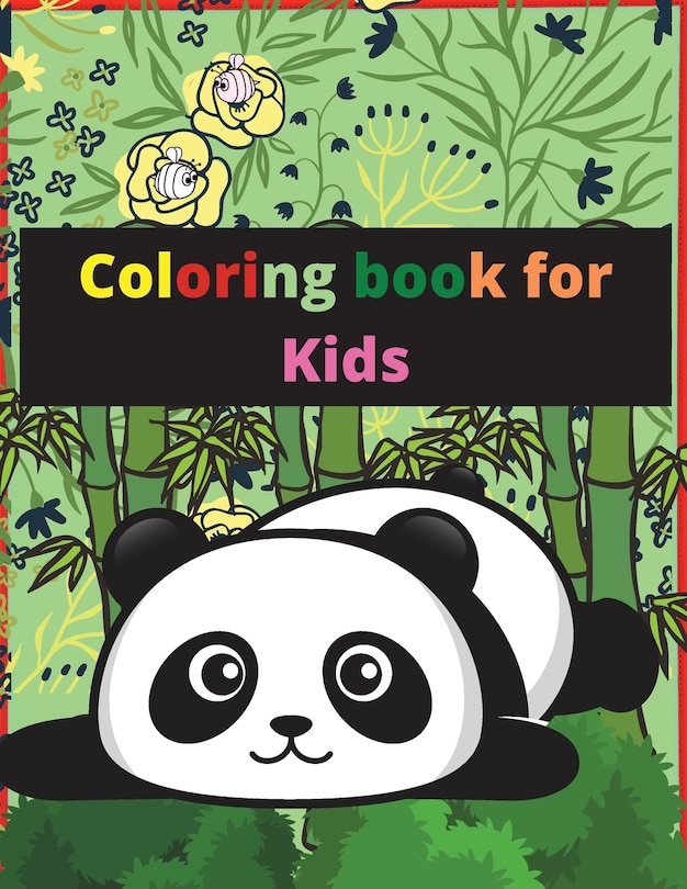 Front cover_Coloring bok for kids