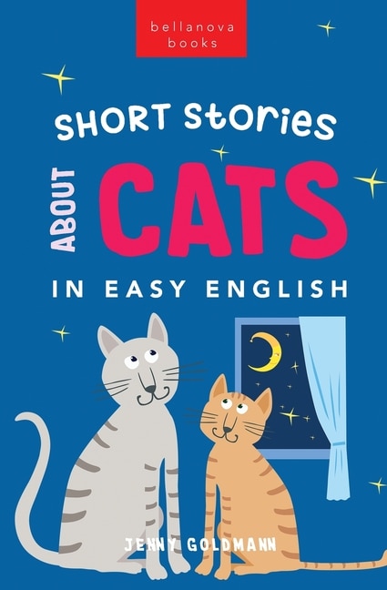 Front cover_Short Stories About Cats in Easy English