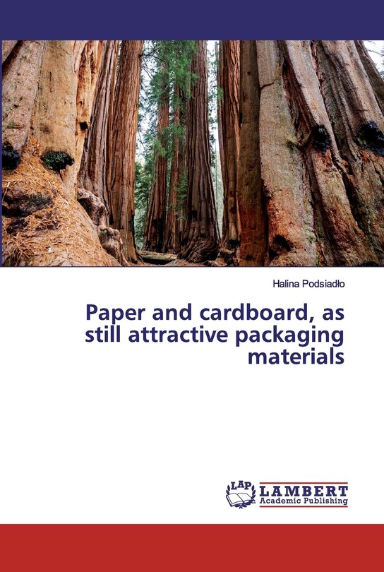Front cover_Paper and cardboard, as still attractive packaging materials