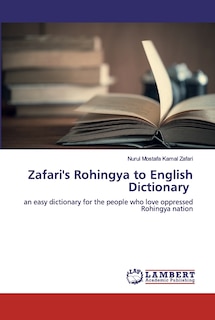 Front cover_Zafari's Rohingya to English Dictionary