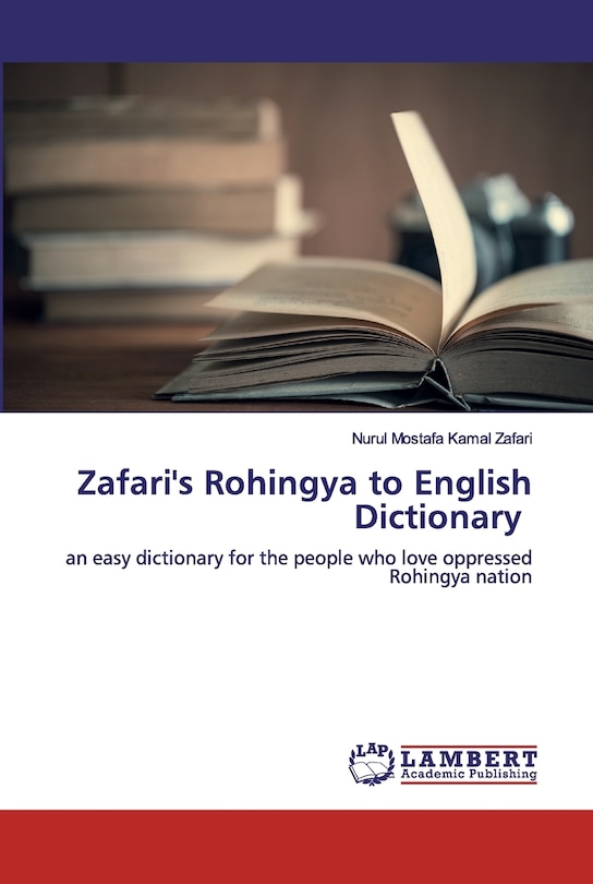 Front cover_Zafari's Rohingya to English Dictionary