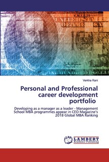 Couverture_Personal and Professional career development portfolio