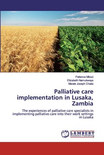 Couverture_Palliative care implementation in Lusaka, Zambia