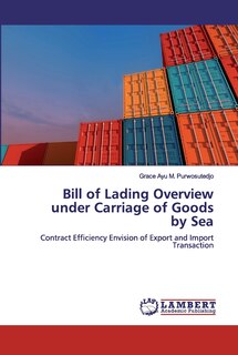 Front cover_Bill of Lading Overview under Carriage of Goods by Sea