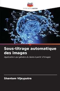 Front cover_Sous-titrage automatique des images