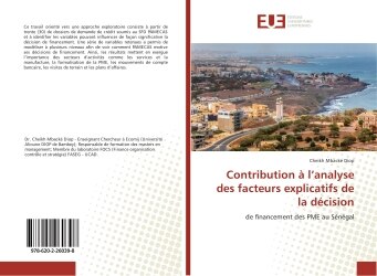 Couverture_Contribution A l'analyse des facteurs explicatifs de la decision
