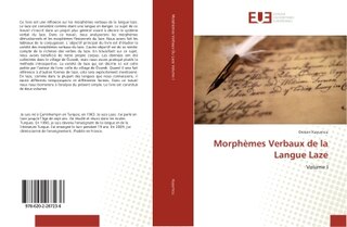 Couverture_Morphemes Verbaux de la Langue Laze