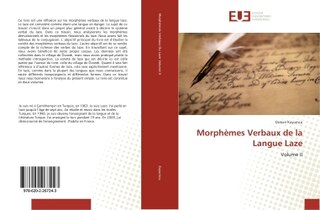 Couverture_Morphemes Verbaux de la Langue Laze
