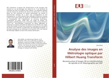 Front cover_Analyse des images en Métrologie optique par Hilbert Huang Transform