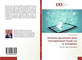 Front cover_Scenario dynamique pour l'enseignement fonde sur la simulation