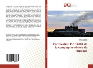 Couverture_Certification ISO 14001 de la compagnie miniere de l'Ogooue
