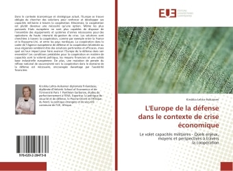 Front cover_L' Europe de la défense dans le contexte de crise économique