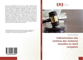 Couverture_Indemnisation des victimes des violences sexuelles en droit congolais