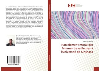 Couverture_Harcèlement moral des femmes travailleuses à l'Université de Kinshasa