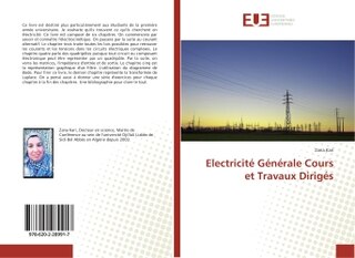 Couverture_Electricite Generale Cours et Travaux Diriges