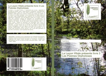 Couverture_La Leçon Vitale prEsente livre 3 Les PoEmes Orpholoses