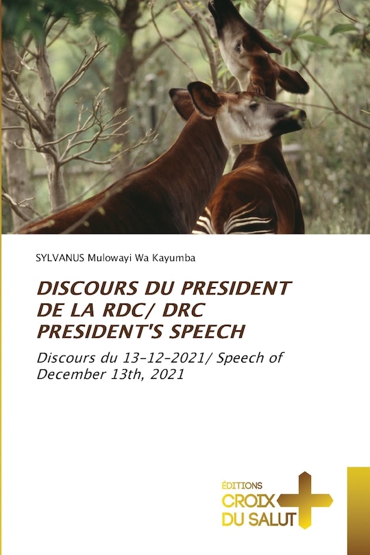 Front cover_Discours Du President de la Rdc/ Drc President's Speech