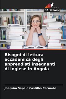 Front cover_Bisogni di lettura accademica degli apprendisti insegnanti di inglese in Angola