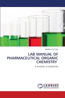 Couverture_Lab Manual of Pharmaceutical Organic Chemistry