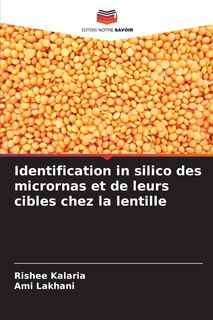 Front cover_Identification in silico des micrornas et de leurs cibles chez la lentille