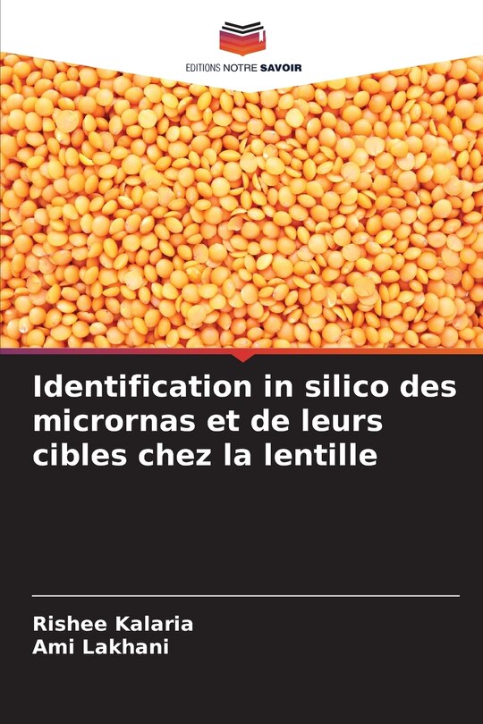 Front cover_Identification in silico des micrornas et de leurs cibles chez la lentille