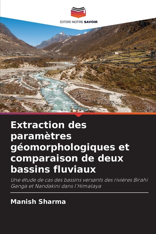 Couverture_Extraction des paramètres géomorphologiques et comparaison de deux bassins fluviaux