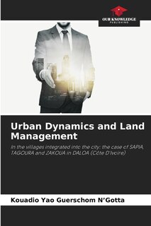 Front cover_Urban Dynamics and Land Management
