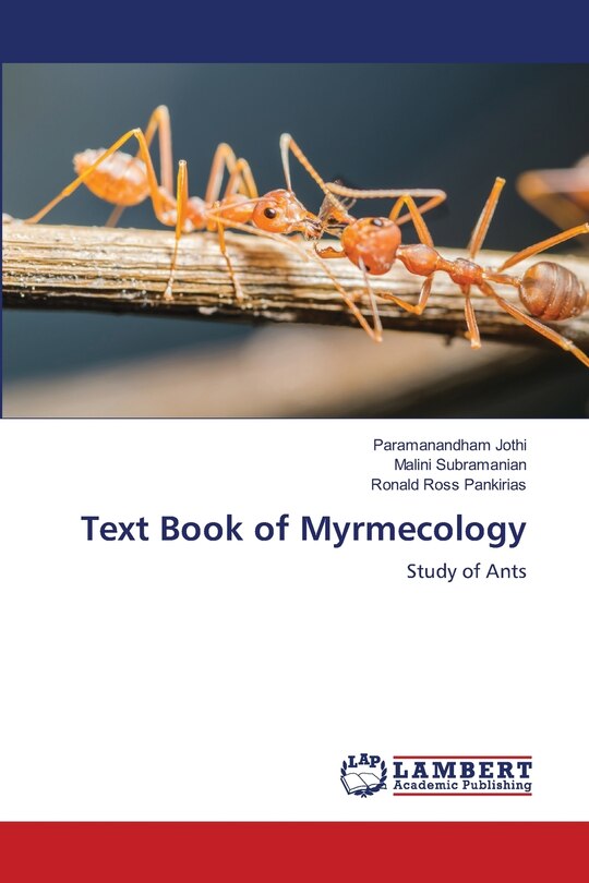Front cover_Text Book of Myrmecology