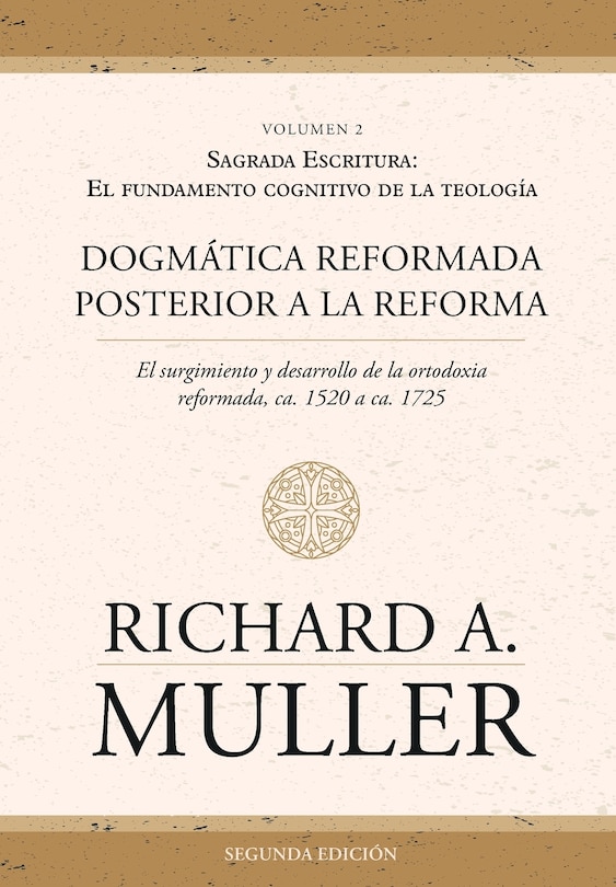Front cover_Dogmática reformada posterior a la Reforma Vol. 2