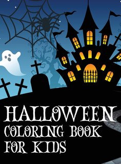 Front cover_Halloween coloring book for kids