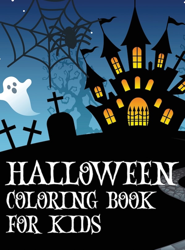 Front cover_Halloween coloring book for kids