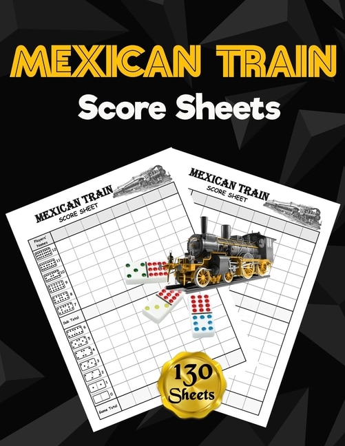 Front cover_Mexican Train Score Sheets