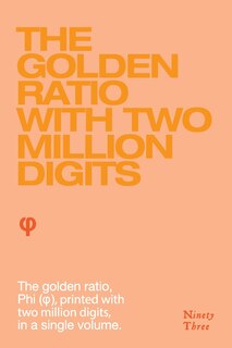Front cover_The Golden Ratio with two million digits