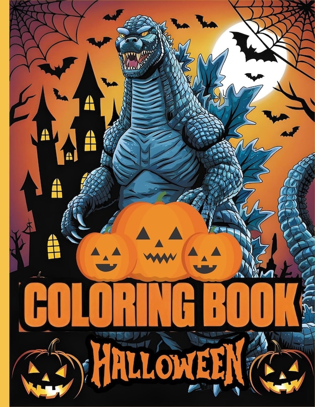 Couverture_Godzilla Coloring Book