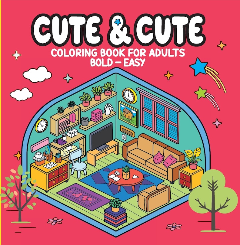 Couverture_Cute & Cute - Coloring Book for Adults