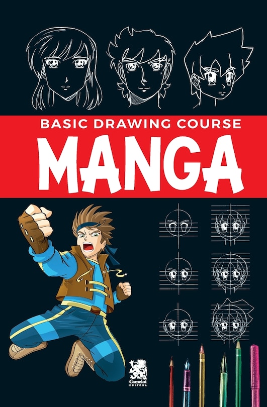Front cover_Basic Drawing Course - Mangá