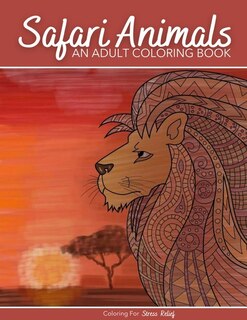 Front cover_Safari Animals Coloring Book