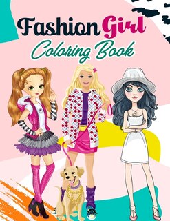 Couverture_Fashion Girl Coloring Book