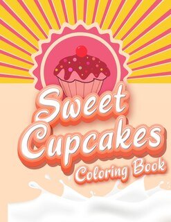 Front cover_Sweet Cupcakes Coloring Book