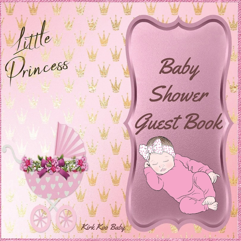 Couverture_Little Princess Baby Girl Shower Guest Book