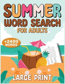 Couverture_Summer Word Search for Adults