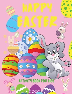 Front cover_Happy Easter Activity Book for Kids