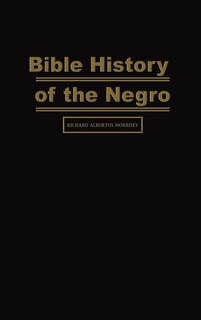 Front cover_Bible History of the Negro