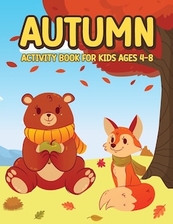 Couverture_Autumn Activity Book for Kids 4-8