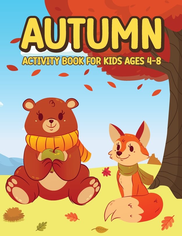 Couverture_Autumn Activity Book for Kids 4-8
