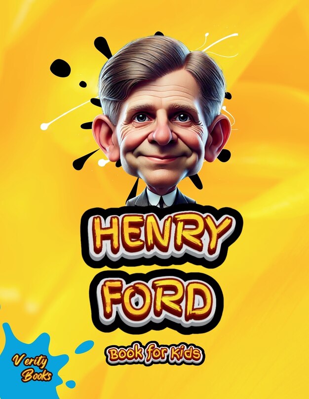 Front cover_Henry Ford Book for Kids