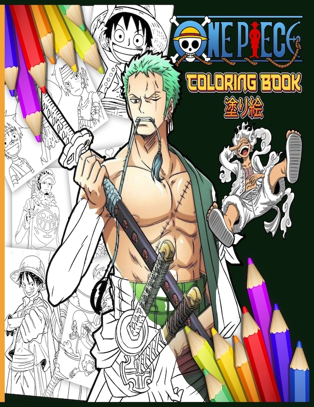 Front cover_Epic One Piece Coloring Book
