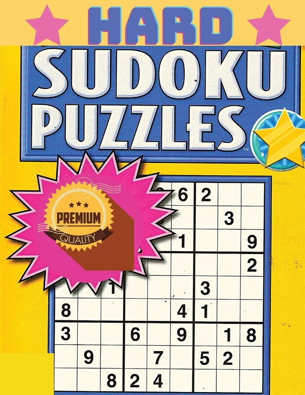 Couverture_Hard Sudoku for Advanced Players - The Super Sudoku Puzzle Book