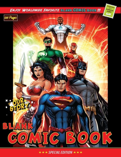 Blank Comic Book: Create Your Own Comics - 120 Pages Of Fun And Unique Templates - A Large 8.5 X 11 Inches Sketchbook