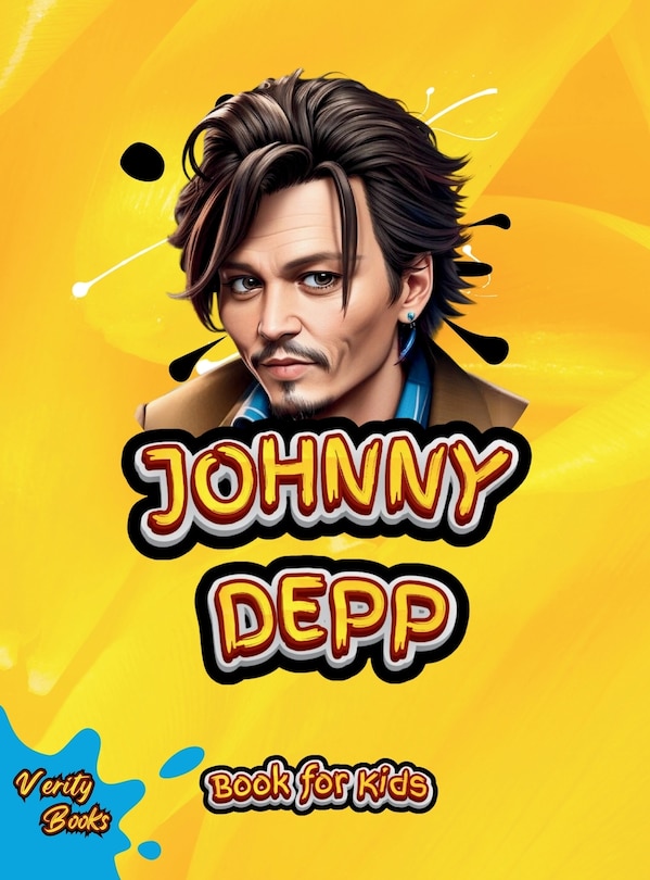 Couverture_Johnny Depp Book for Kids